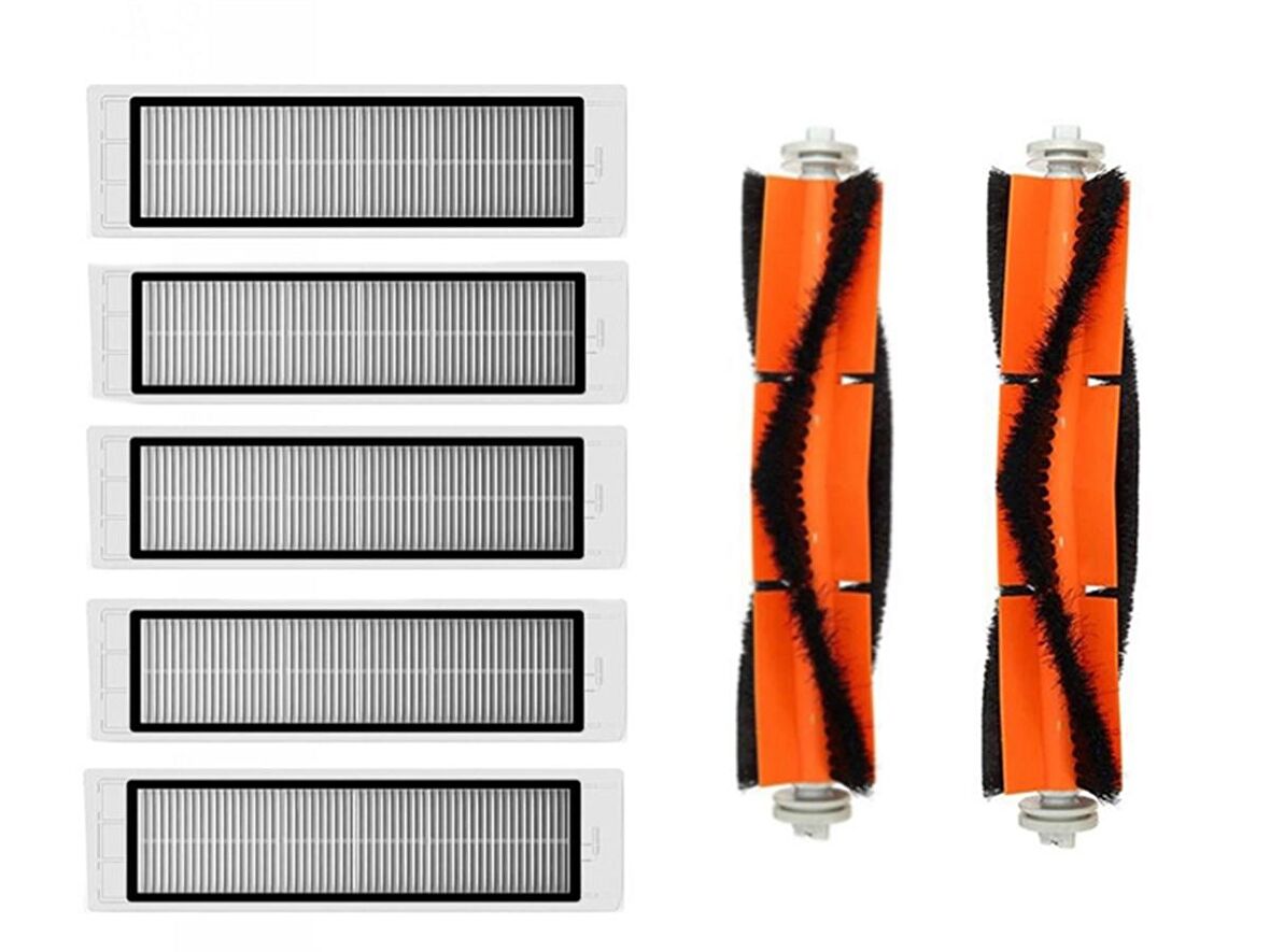 Xiaomi Vacuum Mop 2 Ultra (STYTJ05ZHMHW) Robot Süpürge Uyumlu 7'li Yedek Parça Seti